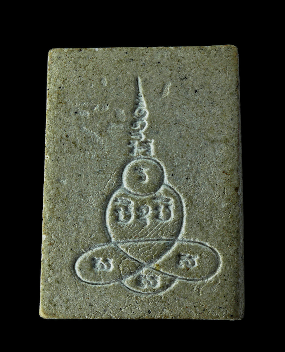 17Aug24 (153)p.jpg - พระผงรูปเหมือนหลวงพ่อทอง หลังยันต์ เนื้อผง พระเก่าสวย มวลสารดี | https://kamulet.in.th